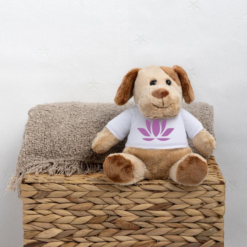Fleur de lotus Fleur de lotus Fleur de lotus Fleur de violette Fleur de yoga Chien en peluche Helge MiniFeet®