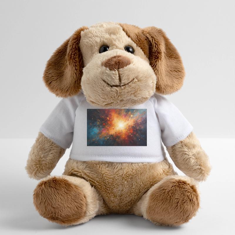 Kosmische Burst-Nebel-Explosion MiniFeet® Hund Helge