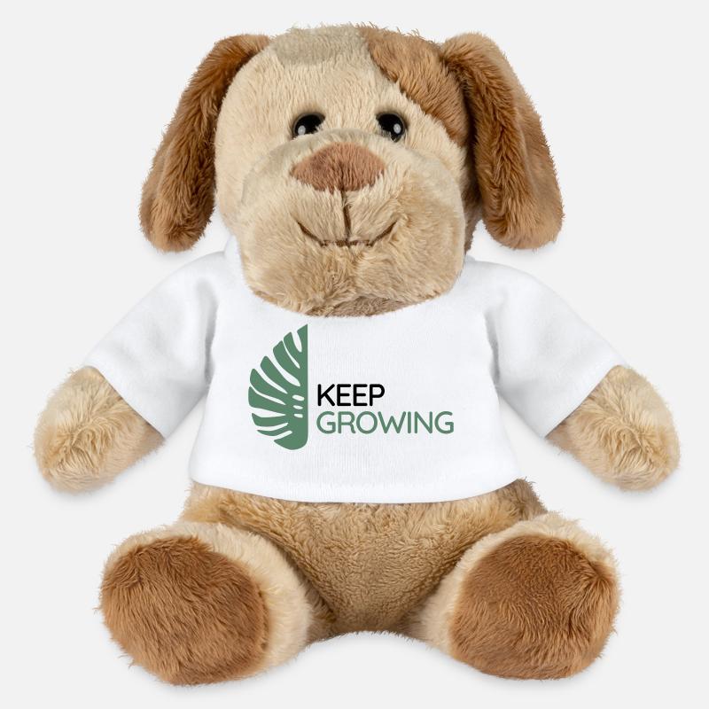 Monstera - Keep Growing - MiniFeet® Dog Helge - white