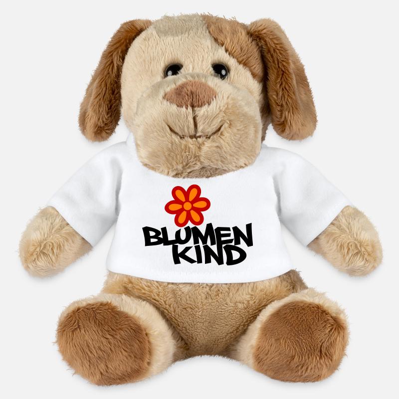 Blumenkind - MiniFeet® Hund Helge - Weiß