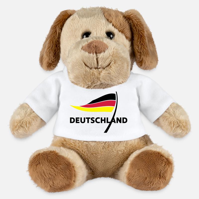 Deutschland - MiniFeet® Hund Helge - Weiß