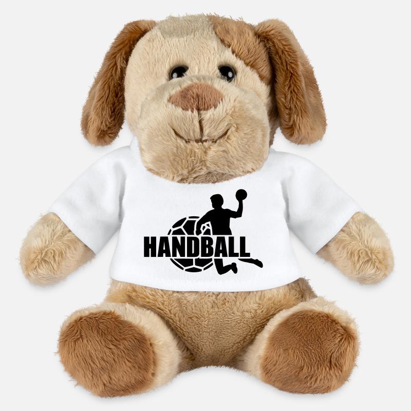 Handball - MiniFeet® Dog Helge - white