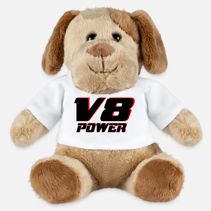 V8 - MiniFeet® Hund Helge - Weiß