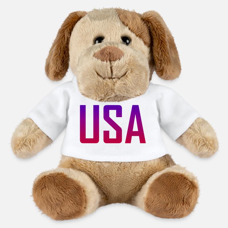 USA - MiniFeet® Dog Helge - white