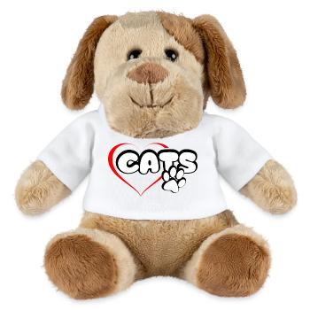 Cats Love Cat Cat Hangover - MiniFeet® Dog Helge - white - Front