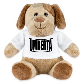 T-Shirt Umberta T-Shirt Geschenkidee - MiniFeet® Hund Helge - Weiß - Vorne