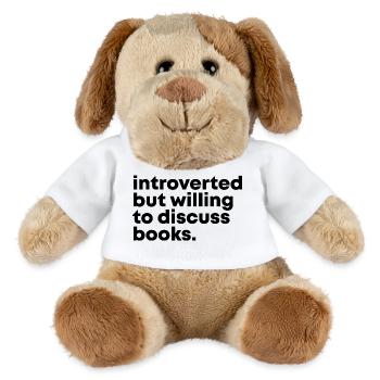 Lesen - MiniFeet® Hund Helge - Weiß - Vorne