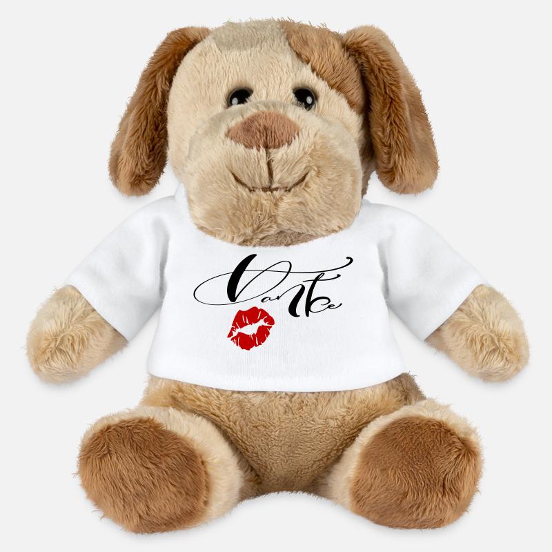 Danke  - MiniFeet® Hund Helge - Weiß