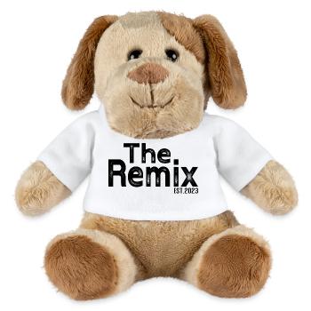 The Remix Est. 2023 – Fun Kids Design - MiniFeet® Dog Helge - white - Front