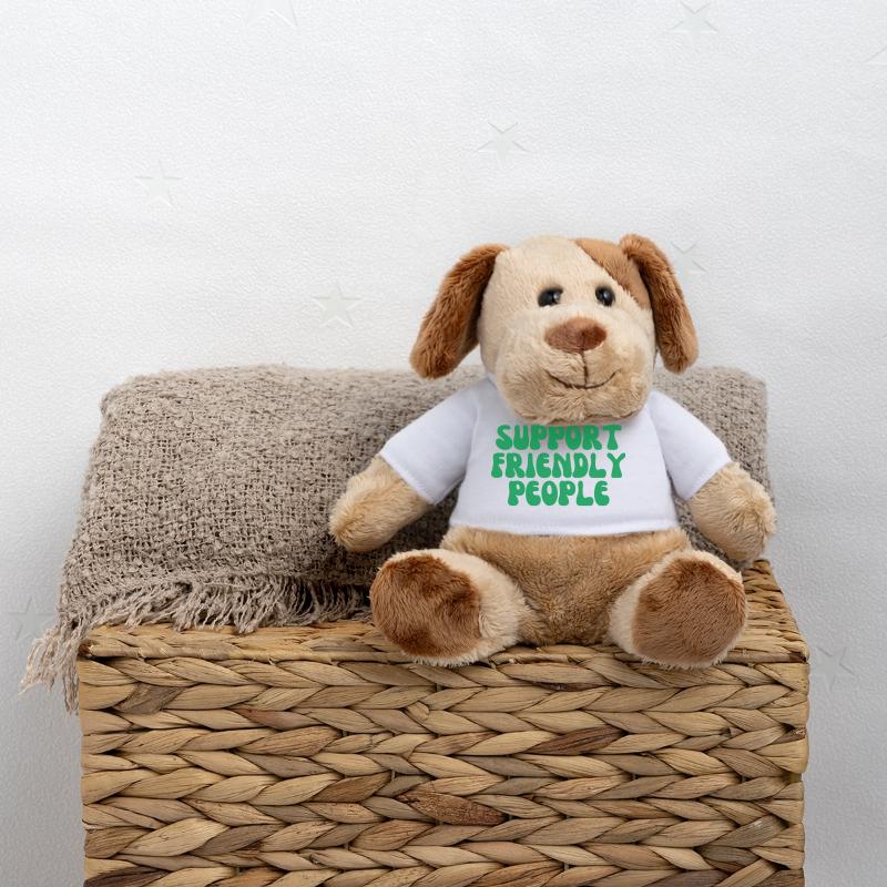 Support friendly people MiniFeet® Dog Helge