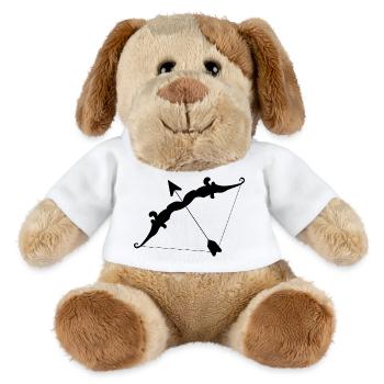 Cupid's Bow - MiniFeet® Dog Helge - white - Front