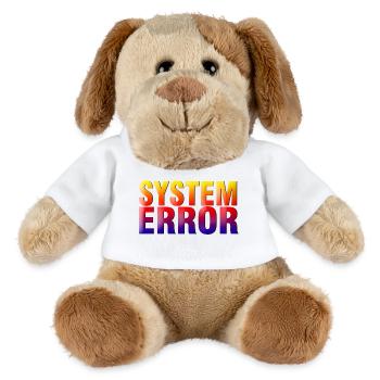 System Error Gradient - MiniFeet® Hund Helge - Weiß - Vorne