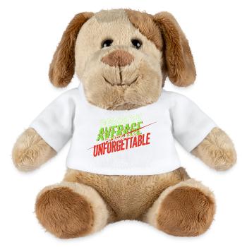 inoubliable - Chien en peluche Helge MiniFeet® - blanc - Devant