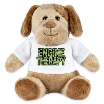 Mode de vie de réglage de la thérapie du moteur Camouflage - Chien en peluche Helge MiniFeet® - blanc - Devant