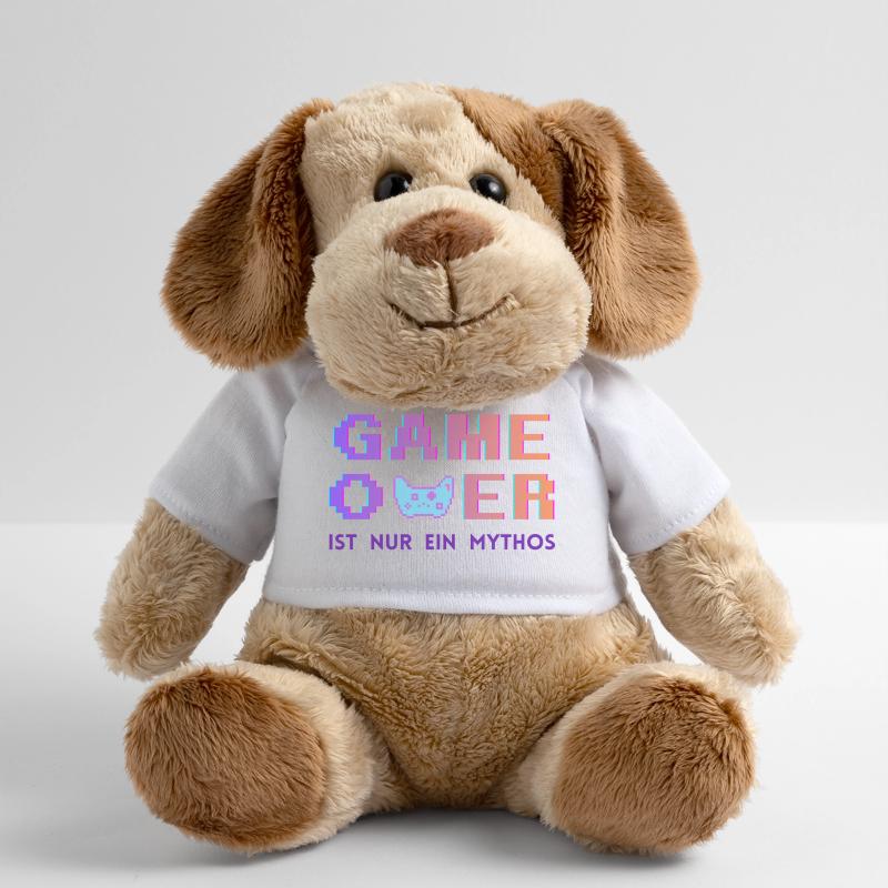 Game Over Mythos Pixel Gradient Chien en peluche Helge MiniFeet®