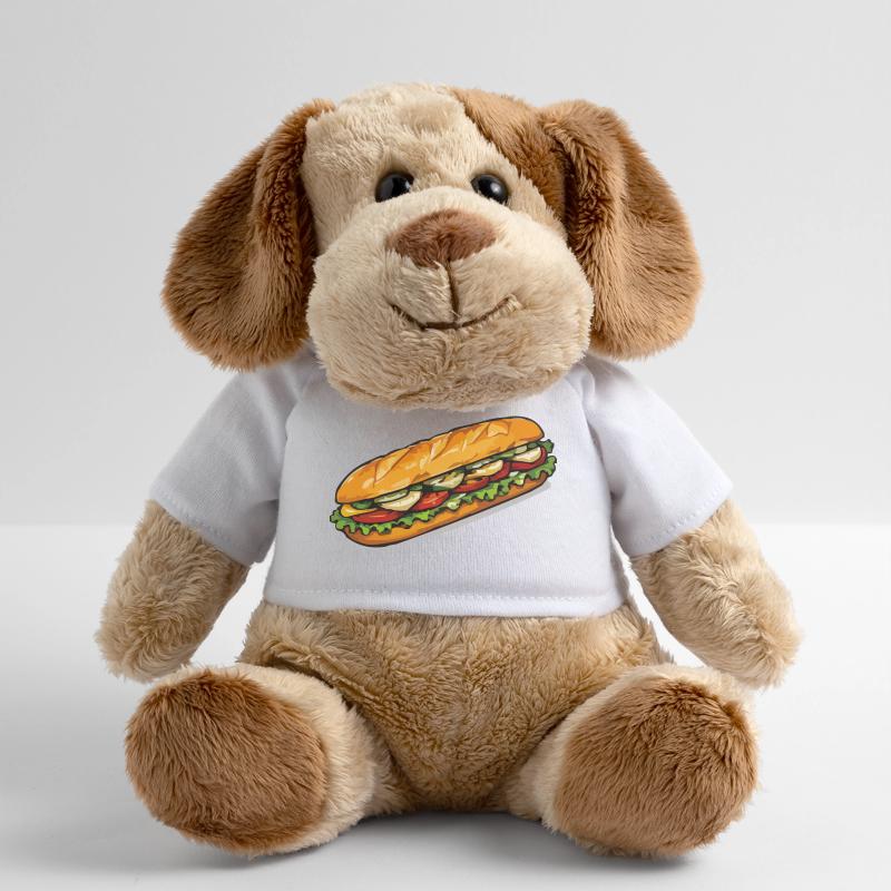 Frischer Sandwich Blickfang MiniFeet® Hund Helge
