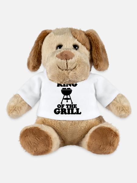 Grill - Grillen - MiniFeet® Hund Helge - Weiß