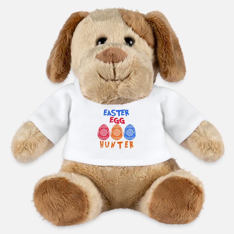 Osterei Jäger - MiniFeet® Hund Helge - Weiß