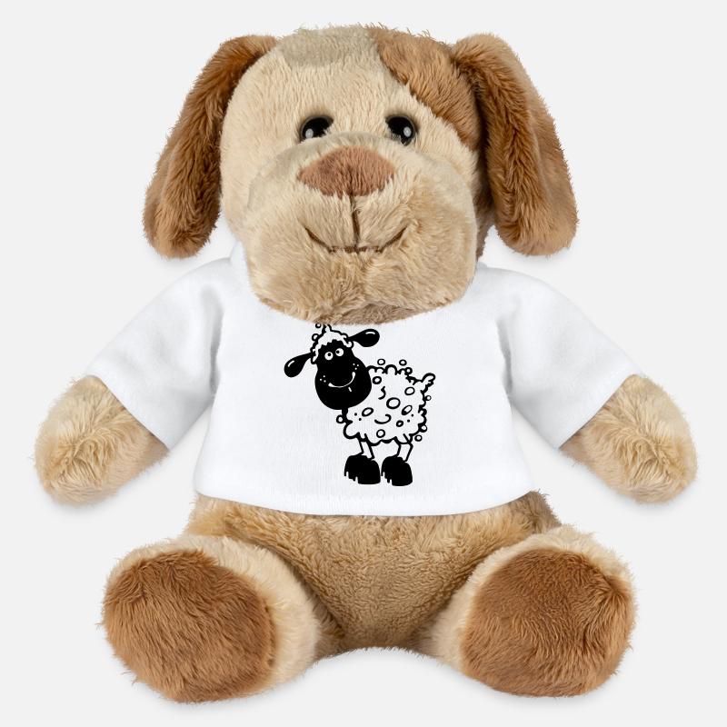 Little Sheep - Farm - MiniFeet® Dog Helge - white
