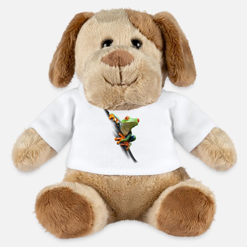 Frosch - MiniFeet® Hund Helge - Weiß