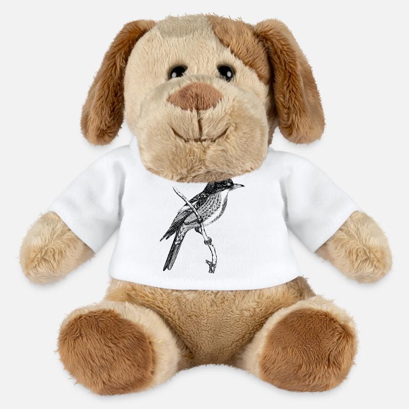 Vogel - MiniFeet® Hund Helge - Weiß