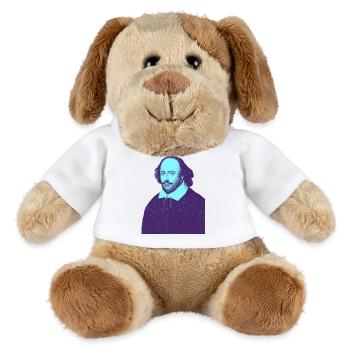 William Shakespeare - My Theatre - MiniFeet® Dog Helge - white - Front