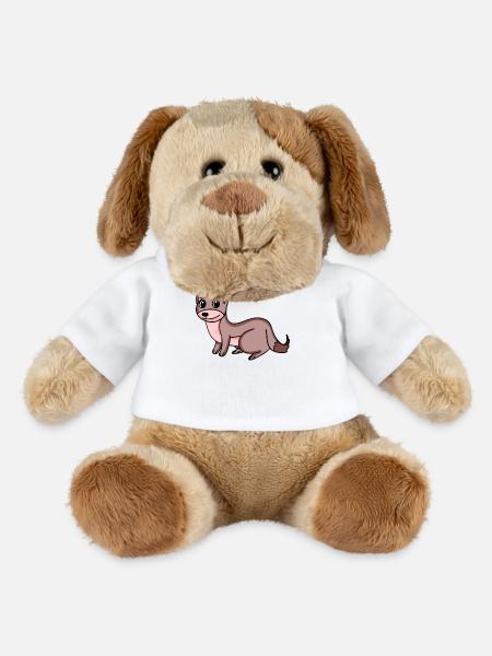 Wiesel Marder - MiniFeet® Hund Helge - Weiß