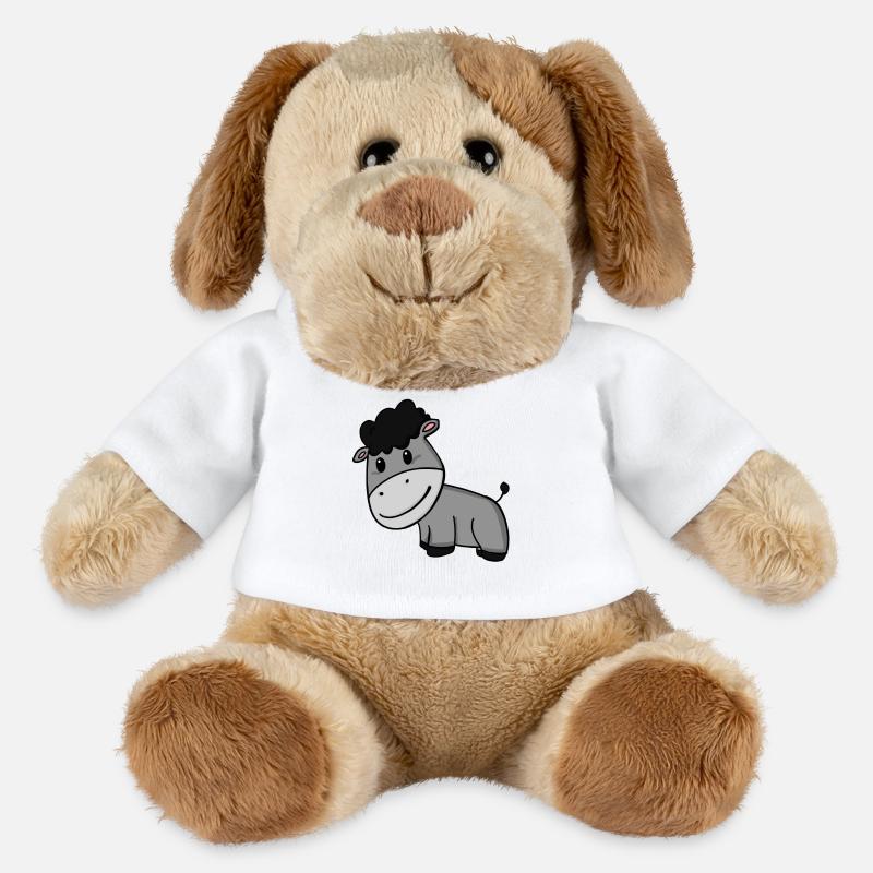 Esel - MiniFeet® Hund Helge - Weiß
