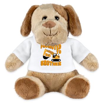 Zum großen Bruder befördert Going To Be A Big Brother - MiniFeet® Hund Helge - Weiß - Vorne