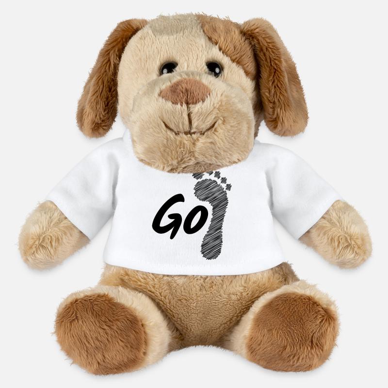 Go barefoot - walk barefoot - MiniFeet® Dog Helge - white