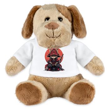 Asia Cat Japanese Samurai Samurai - MiniFeet® Dog Helge - white - Front