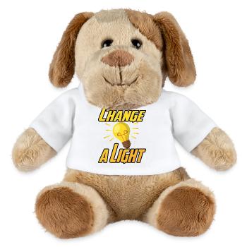 Change a Light - MiniFeet® Dog Helge - white - Front