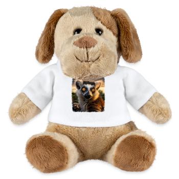 Lémuriens à queue annelée réaliste lémurien à queue annelée - Chien en peluche Helge MiniFeet® - blanc - Devant