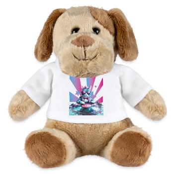 DJ Mix, Ai Katze - MiniFeet® Hund Helge - Weiß - Vorne