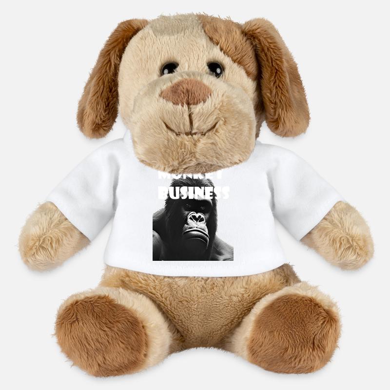 Monkey Business - MiniFeet® Dog Helge - white