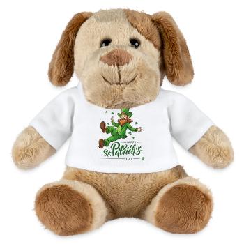 Lucky Charm Leprechaun - MiniFeet® Dog Helge - white - Front