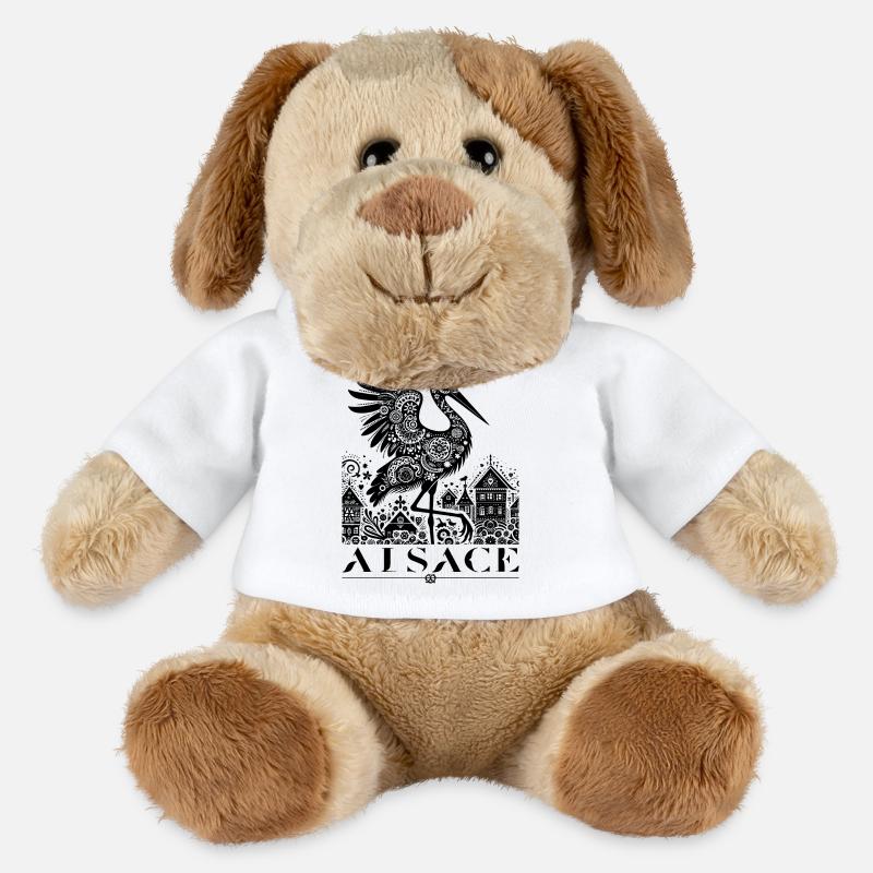 ELSASS - MiniFeet® Hund Helge - Weiß