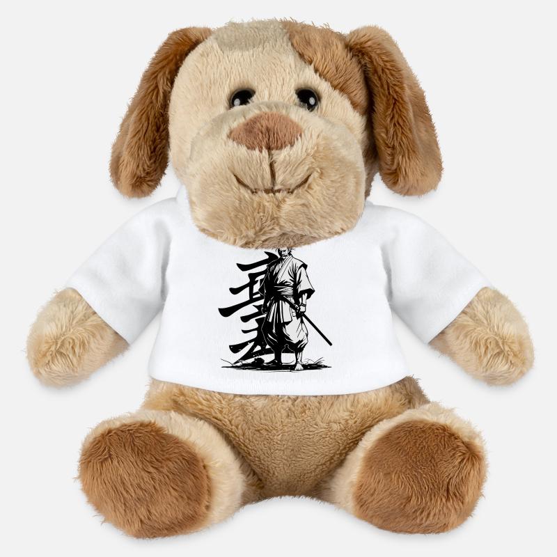 SAMURAI-KRIEGER - MiniFeet® Hund Helge - Weiß