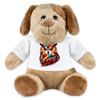 Eule - MiniFeet® Hund Helge - Weiß - Vorne