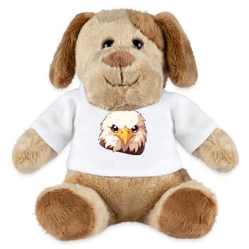 Pygargue à tête blanche Weißkopfseeadler - Chien en peluche Helge MiniFeet® - blanc - Devant