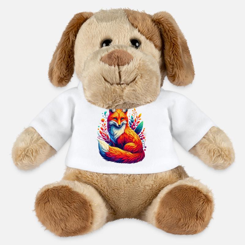 Fuchs - MiniFeet® Hund Helge - Weiß