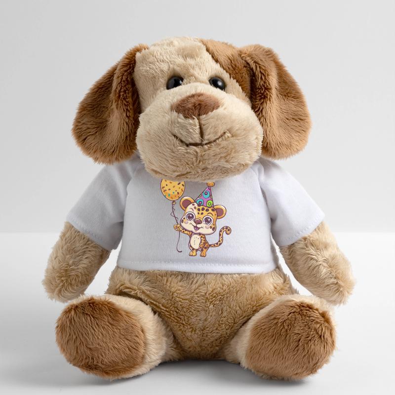 Leopard Birthday Comic Cute MiniFeet® Dog Helge