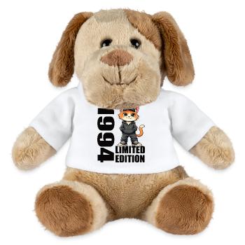 Limited Edition 1994 Geburtstag 1994 Geboren - MiniFeet® Hund Helge - Weiß - Vorne