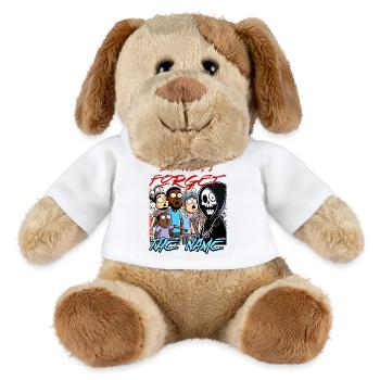 Sensenmann im Meme-Mob - MiniFeet® Hund Helge - Weiß - Vorne
