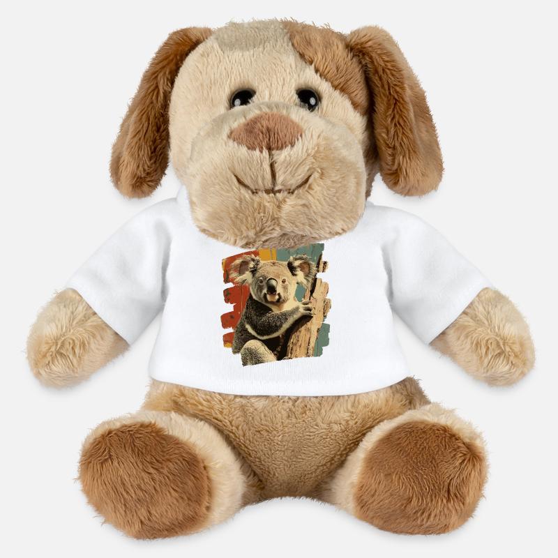Koala Bär - MiniFeet® Hund Helge - Weiß