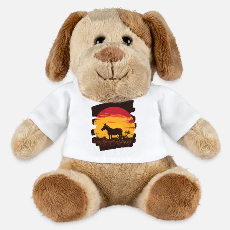 Esel - MiniFeet® Hund Helge - Weiß