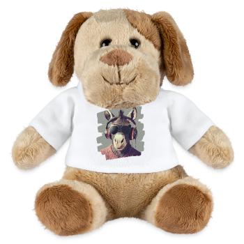 Esel - MiniFeet® Hund Helge - Weiß - Vorne