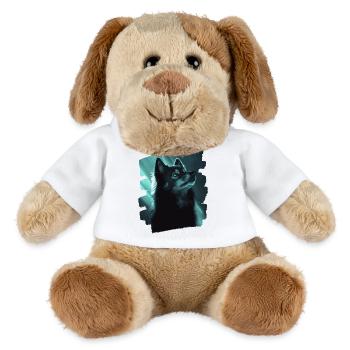Finnish Lapphund - MiniFeet® Dog Helge - white - Front