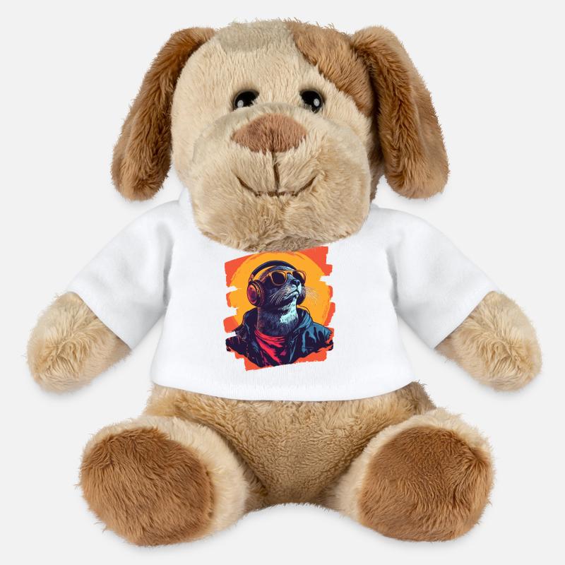 Robbe - MiniFeet® Hund Helge - Weiß