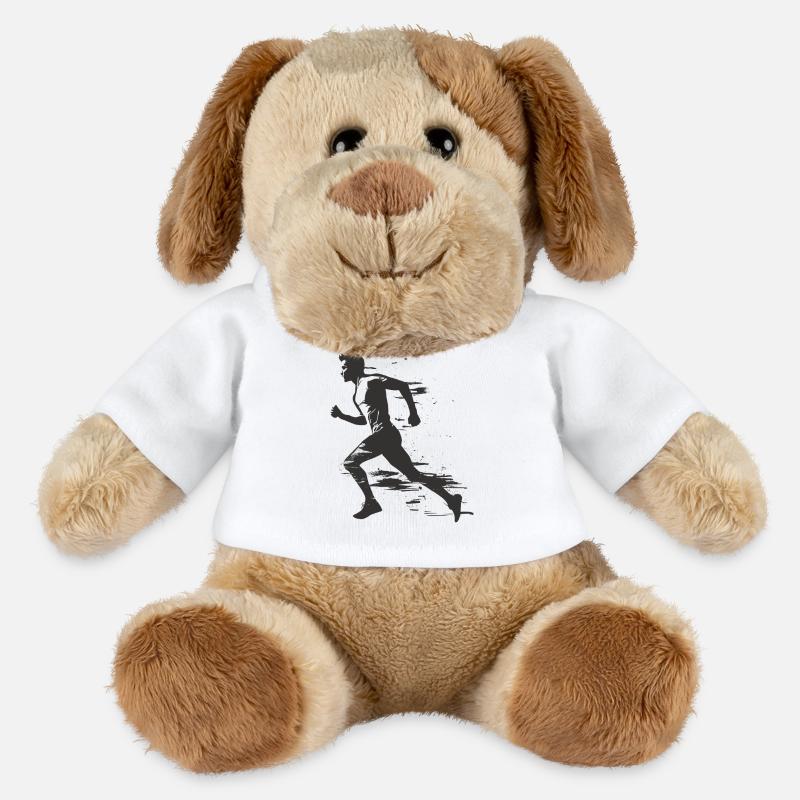 Sprinter Colorsplash Sprintender Sprint - Chien en peluche Helge MiniFeet® - blanc